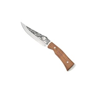 Outdoor camping stainless steel survival knife, fixed blade