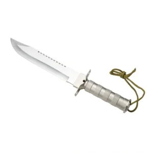 Non-Slip Grip Outdoor Fixed-Blade Knife — Camping & Adventure Companion Tool - 019