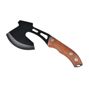 Professional Camping Hatchet — Ergonomic Hardwood Grip & Precision-Edge Tool JZ001
