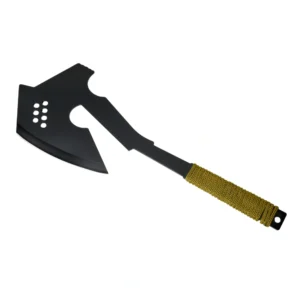 Multi-Tool Adventure Hatchet — OD Green Paracord Grip for Outdoor Utility JZ009